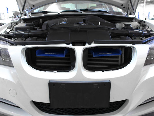 aFe MagnumFORCE Intakes Scoops AIS BMW 335i (E90/92/93) 07-13 L6-3.0L (Blue) - Graveyard Performance