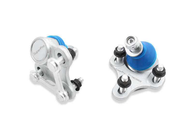 SuperPro 2006 Audi A3 Base Front Lower Camber Adjustable Ball Joint Set - Graveyard Performance