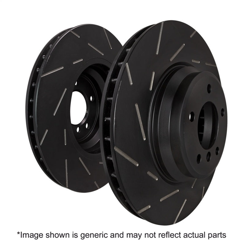EBC 2020+ Ford Explorer 3.0L Hybrid Front USR Slotted Rotors - Graveyard Performance