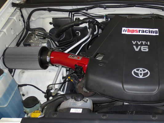 HPS Performance Air Intake Kit, Red, 827-506R