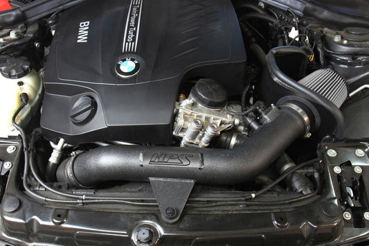 HPS Performance Air Intake Kit with Heat Shield, Black, 827-625WB