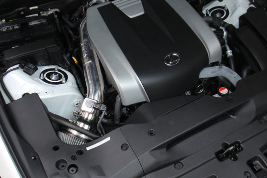 HPS Performance Air Intake Kit with Heat Shield, Polished, 827-682P