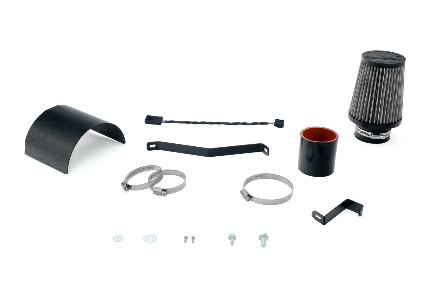 HPS Performance Air Intake Kit with Heat Shield, Polished, 827-784P