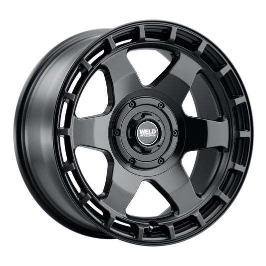 Weld Off-Road Ridge 17x9 - 5x114.3 / 5x127 BP - ET-12 - 78.1mm CB - Satin Black Wheel