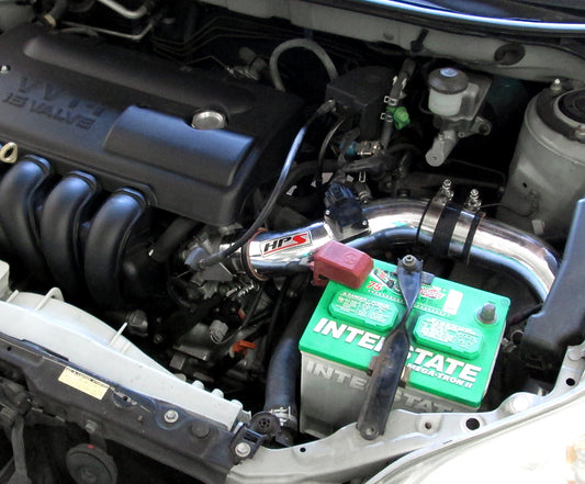 HPS Performance Cold Air Intake Kit, Polished, 837-513P