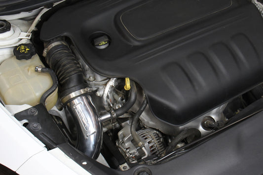 HPS Performance Cold Air Intake Kit, Polished, 837-571P