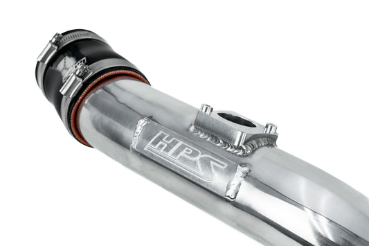 HPS Performance Cold Air Intake Kit, Polished, 837-732P