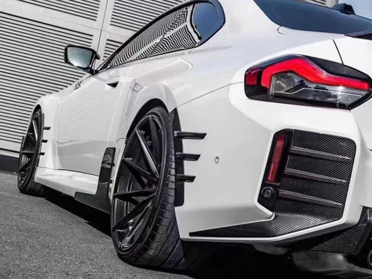 AutoTecknic Dry Carbon Rear Bumper Trim Set - G87 M2 - Graveyard Performance