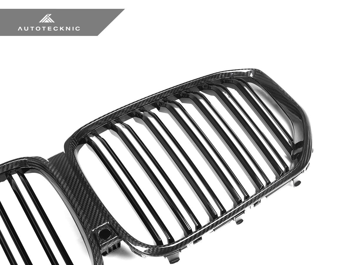 AutoTecknic Dual-Slat Dry Carbon Front Grille - G05 X5 Pre-LCI