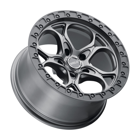 Weld Ledge 20x10 / 5x127 / 4.75 BS / 71.5 HB - Satin Gunmetal - Non-BL Wheel - Graveyard Performance