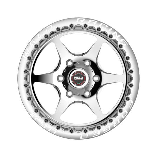 Weld S79HD 17x10 / 6x135 BP / 7.2in BS / 43mm / Street RT-S Series (ID Low Pad) SBL - Polished Wheel - Graveyard Performance