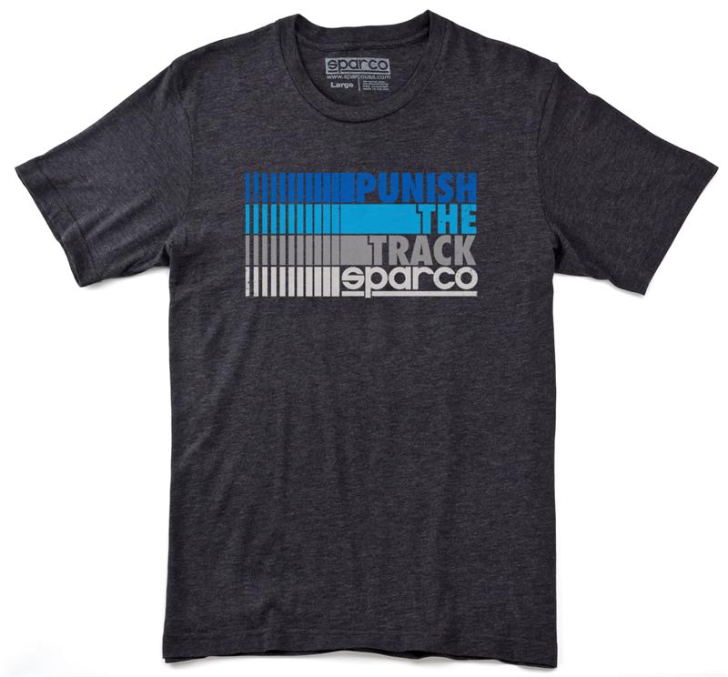 Sparco T-Shirt Punish Chrcl Lrg - Graveyard Performance