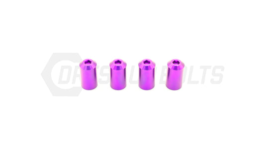 Dress Up Bolts Bullet Titanium Valve Stem Caps - Set of 4 - Graveyard Performance