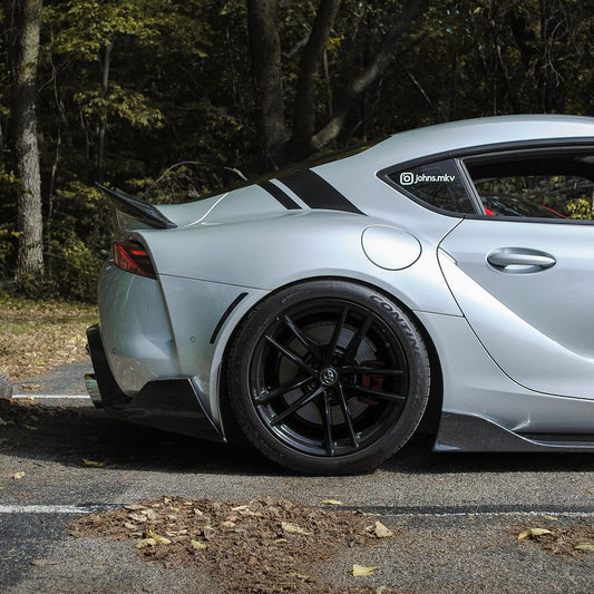 AG Style Supra Carbon Fiber Rear Canard Splitter - Toyota Supra MKV A90/A91