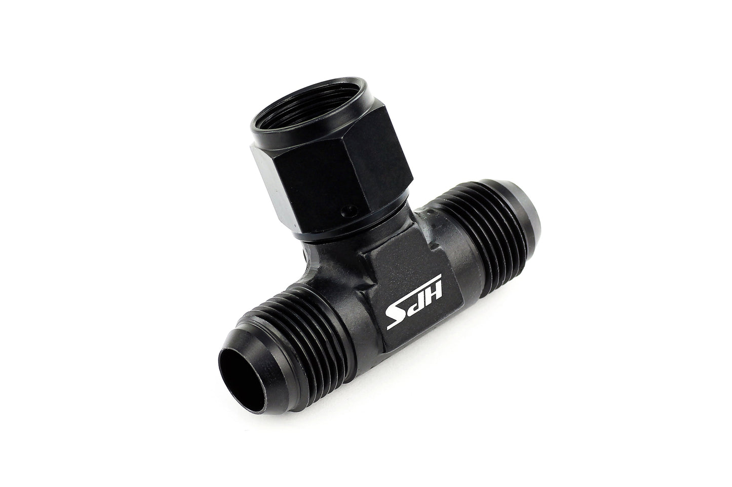 HPS Performance -10 AN Aluminum Tee Adapter with Female on Side AN9251-10