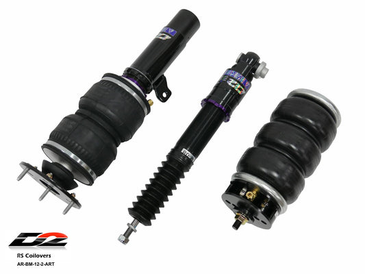 D2 Racing Air Struts w/ VERA Evo Bluetooth Management 06-10 BMW 5 Series
