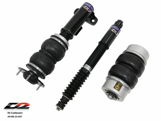 D2 Racing Air Struts w/ VERA Evo Bluetooth Management 84-89 Mercedes Benz 190D 84-93 Mercedes Benz 190E