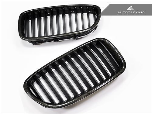 AutoTecknic Carbon Fiber Front Grille Set - F10 Sedan/ F11 Wagon | 5-Series - Graveyard Performance