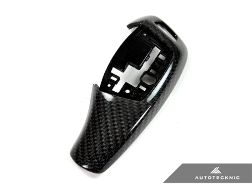 AutoTecknic Carbon Fiber Gear Selector Cover - F15 X5 | F16 X6 - Graveyard Performance