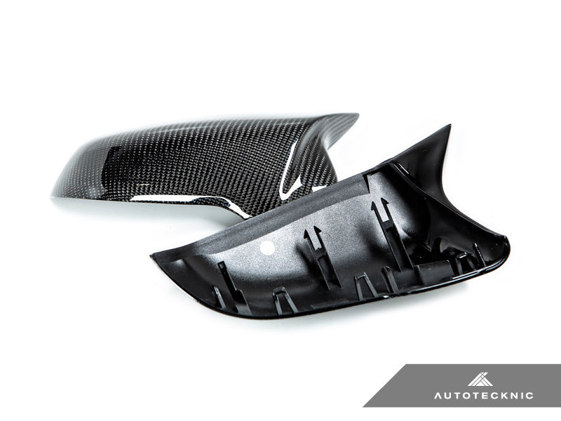 AutoTecknic Carbon Fiber M-Inspired Mirror Covers - F20 1-Series | F22 2-Series | F30 3-Series | F32/ F36 4-Series | F87 M2 - Graveyard Performance
