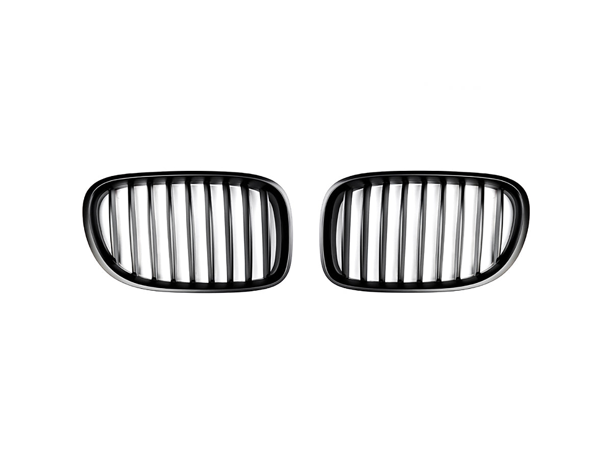 AutoTecknic Stealth Black Front Grille Set - F01/ F02 7-Series LCI