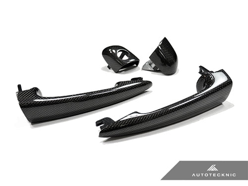 AutoTecknic Replacement Carbon Fiber Door Handles - E46 3-Series Coupe | M3 - Graveyard Performance