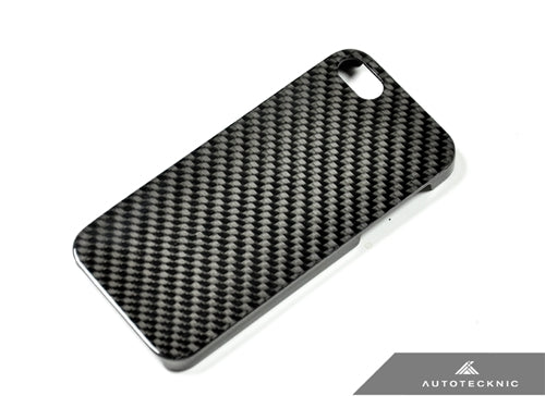 AutoTecknic Carbon Fiber iPhone Cover - 5 (Hard Case) - Graveyard Performance