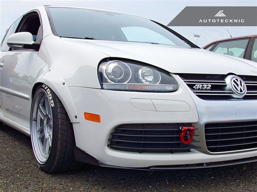 AutoTecknic Aluminum Track Ready Tow Hook - VW Golf MKV - Graveyard Performance