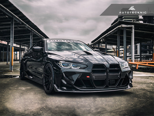 AutoTecknic Dry Carbon Avanzato Front Grille - G80 M3 | G82/ G83 M4 - Graveyard Performance