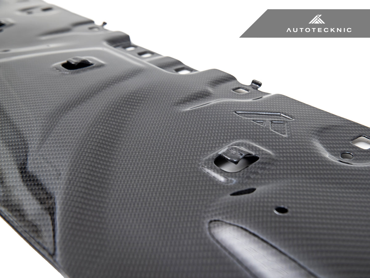 AutoTecknic Dry Carbon Fiber Cooling Shroud - F90 M5 | F91/ F92/ F93 M8 - Graveyard Performance