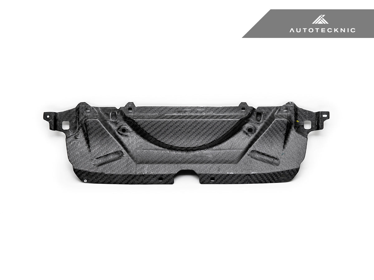 AutoTecknic Dry Carbon Fiber Crosslink Cooling Shroud - G90/ G99 M5 - Graveyard Performance