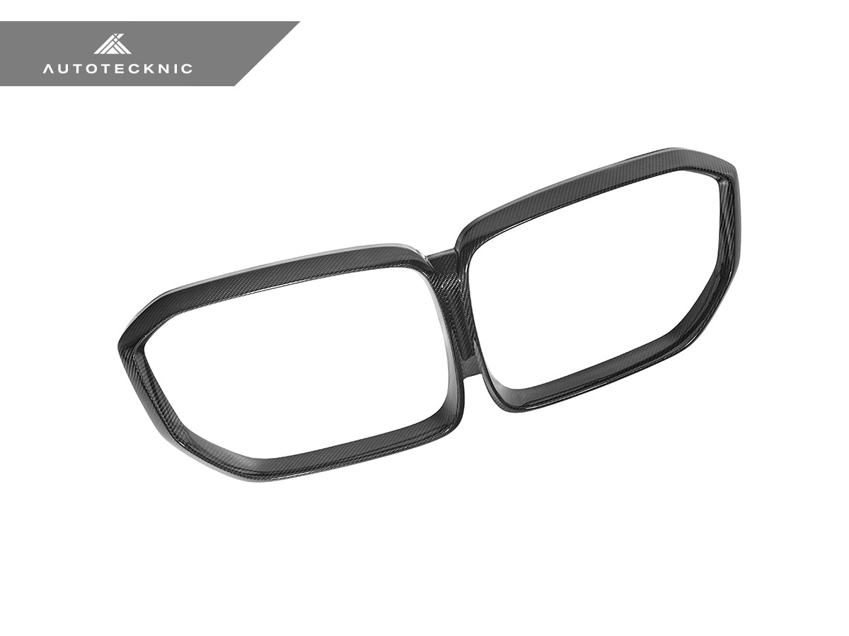 AutoTecknic Replacement Dry Carbon Grille Surround - G05 X5 LCI - Graveyard Performance