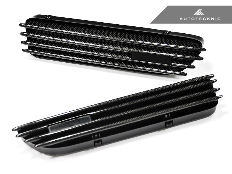 AutoTecknic Replacement Carbon Fiber Fender Gills - E46 Coupe & Cabrio | M3 - Graveyard Performance