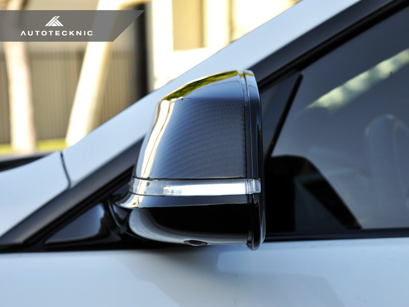 AutoTecknic Replacement Dry Carbon Mirror Covers - E84 X1 | F20 1-Series | F22 2-Series | F30 3-Series | F32/ F36 4-Series | F87 M2 - Graveyard Performance