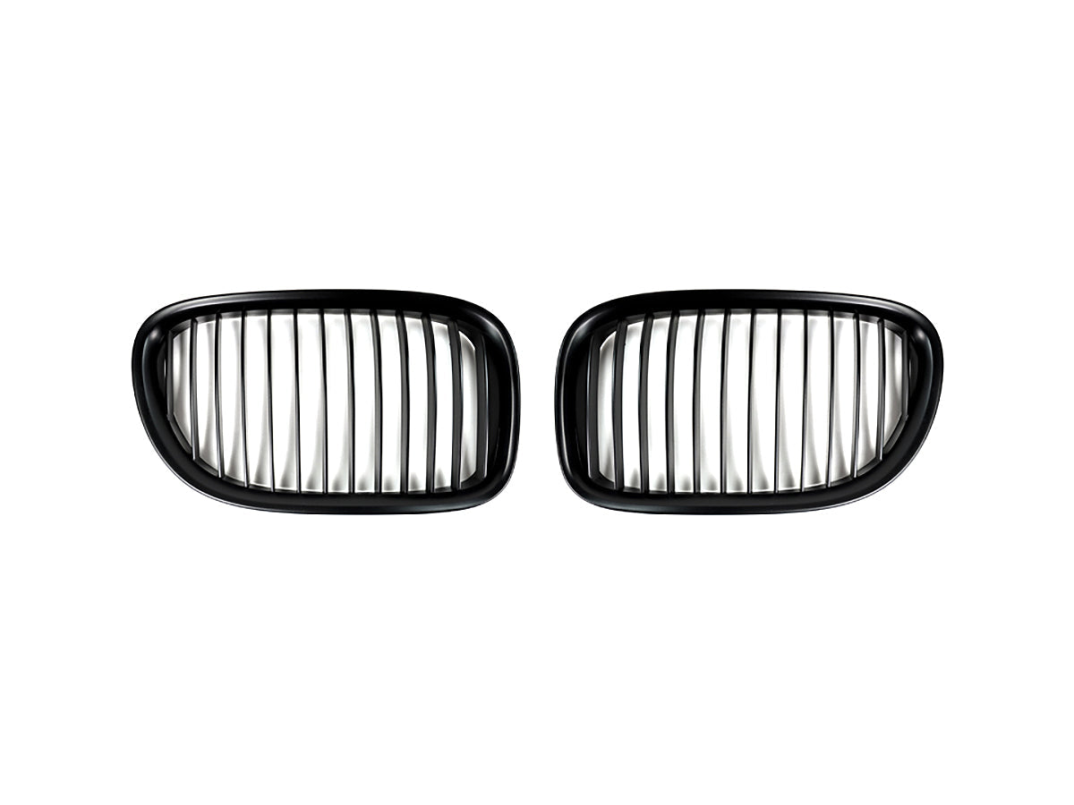 AutoTecknic Stealth Black Front Grille Set - F01/ F02 7-Series