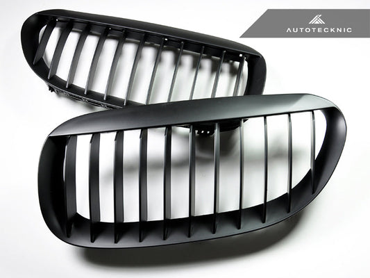 AutoTecknic Stealth Black Front Grille Set - E63/ E64 6-Series & M6 - Graveyard Performance