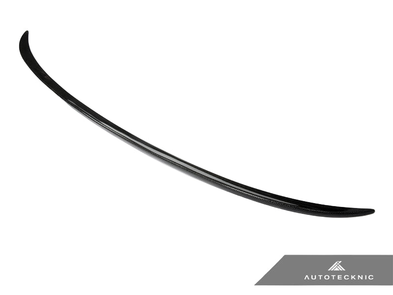 AutoTecknic Carbon Fiber Trunk Lip Spoiler - BMW E90 3-Series Sedan - Graveyard Performance