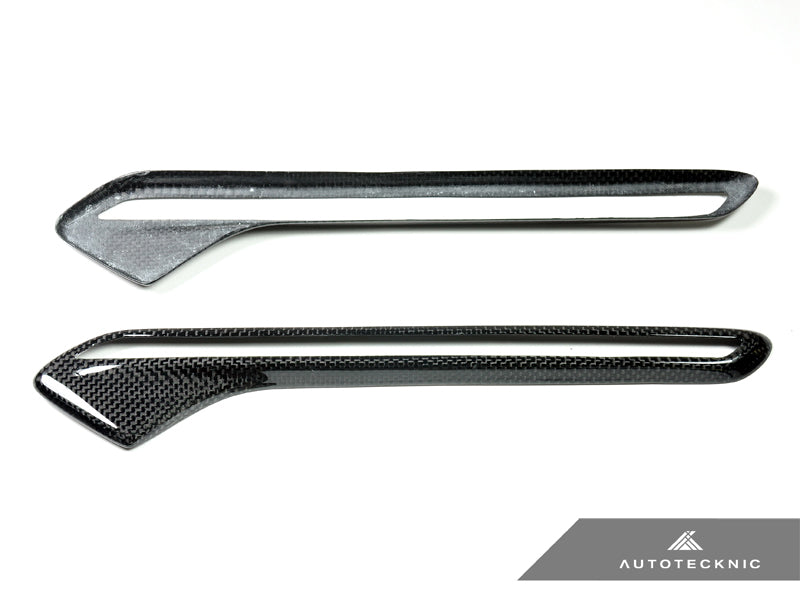 AutoTecknic Dry Carbon Fender Light Trim Set - F06 M6 Gran-Coupe | F12 M6 Cabrio | F13 M6 Coupe - Graveyard Performance
