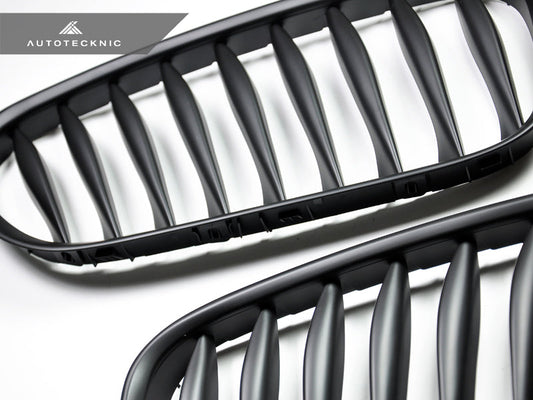 AutoTecknic Stealth Black Front Grille Set - E85 Z4 / Z4M - Graveyard Performance