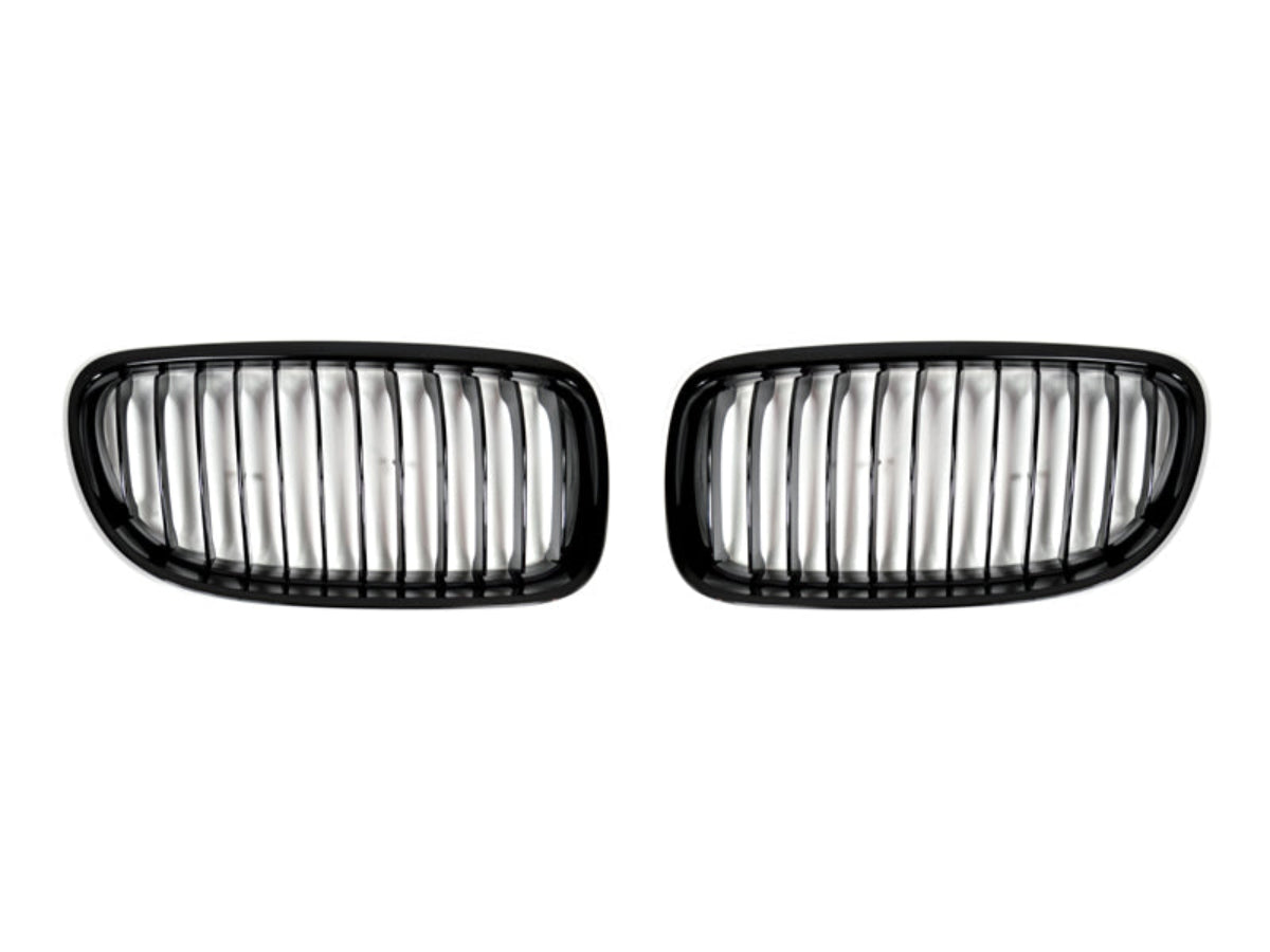 AutoTecknic Gloss Black Front Grille Set - E90/ E91 3-Series LCI - Graveyard Performance