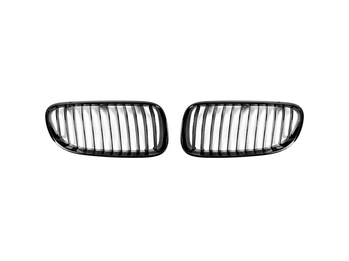 AutoTecknic Stealth Black Front Grille Set - E92 Coupe / E93 Cabrio | 3 Series LCI