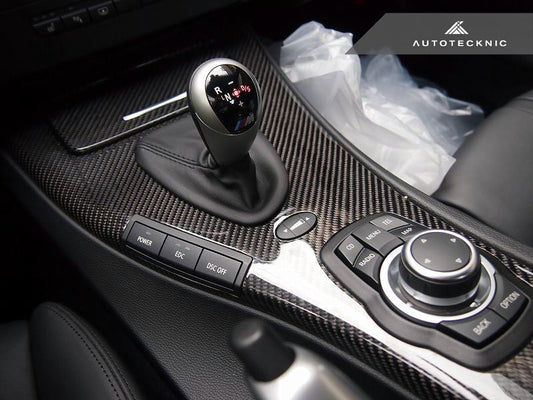 AutoTecknic Replacement Carbon Fiber Interior Center Console - E90 M3 | E92 M3 | E93 M3 - Graveyard Performance