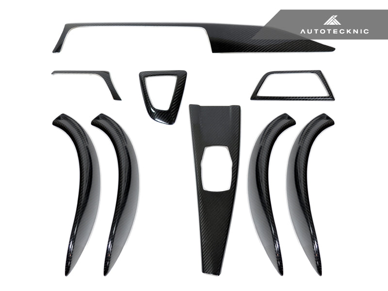 AutoTecknic Dry Carbon Fiber Interior Trim - F32 4-Series Coupe - Graveyard Performance