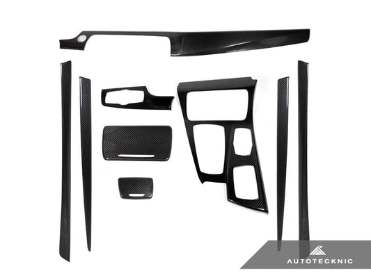AutoTecknic Dry Carbon Fiber Interior Trim - F10 5-Series - Graveyard Performance