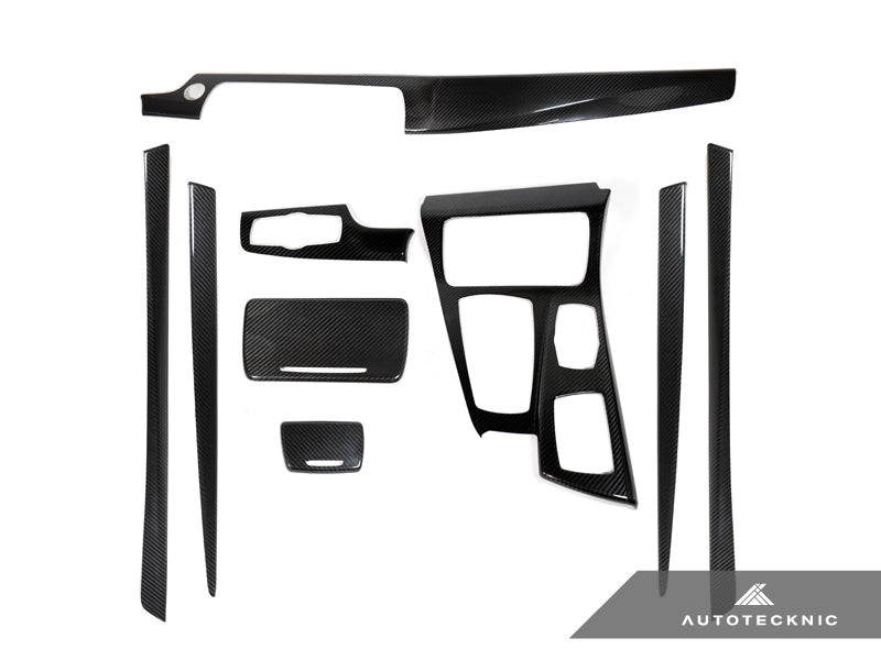 AutoTecknic Dry Carbon Fiber Interior Trim - F10 5-Series - Graveyard Performance
