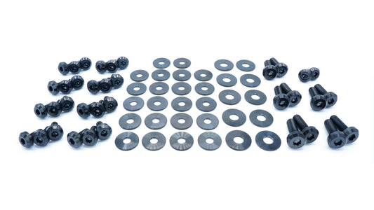 Stage 1 Titanium Hardware Engine Bay Kit - BMW F3X 335i (2012-2015) - Graveyard Performance