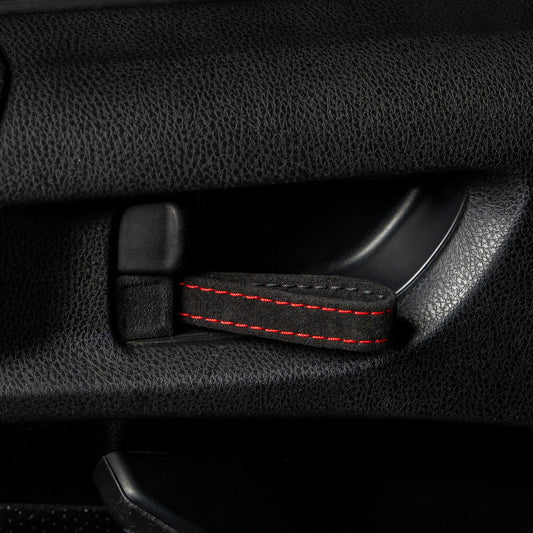 Billetworkz Alcantara Door Pull Strap Kit - Fits Subaru WRX/STI (2002–2007) - Graveyard Performance