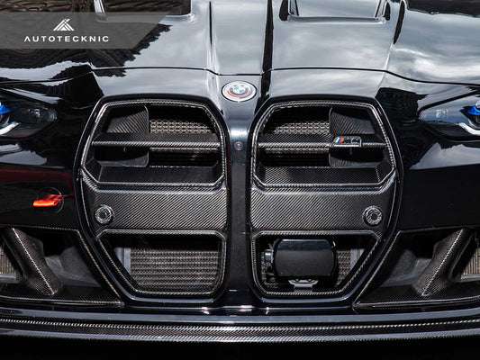 AutoTecknic Dry Carbon Intake Air Duct Set - G80 M3 | G82/ G83 M4 - Graveyard Performance