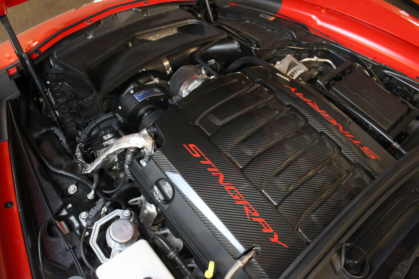 APR Performance Carbon Fiber Chevrolet Corvette C7 Engine Cover Package