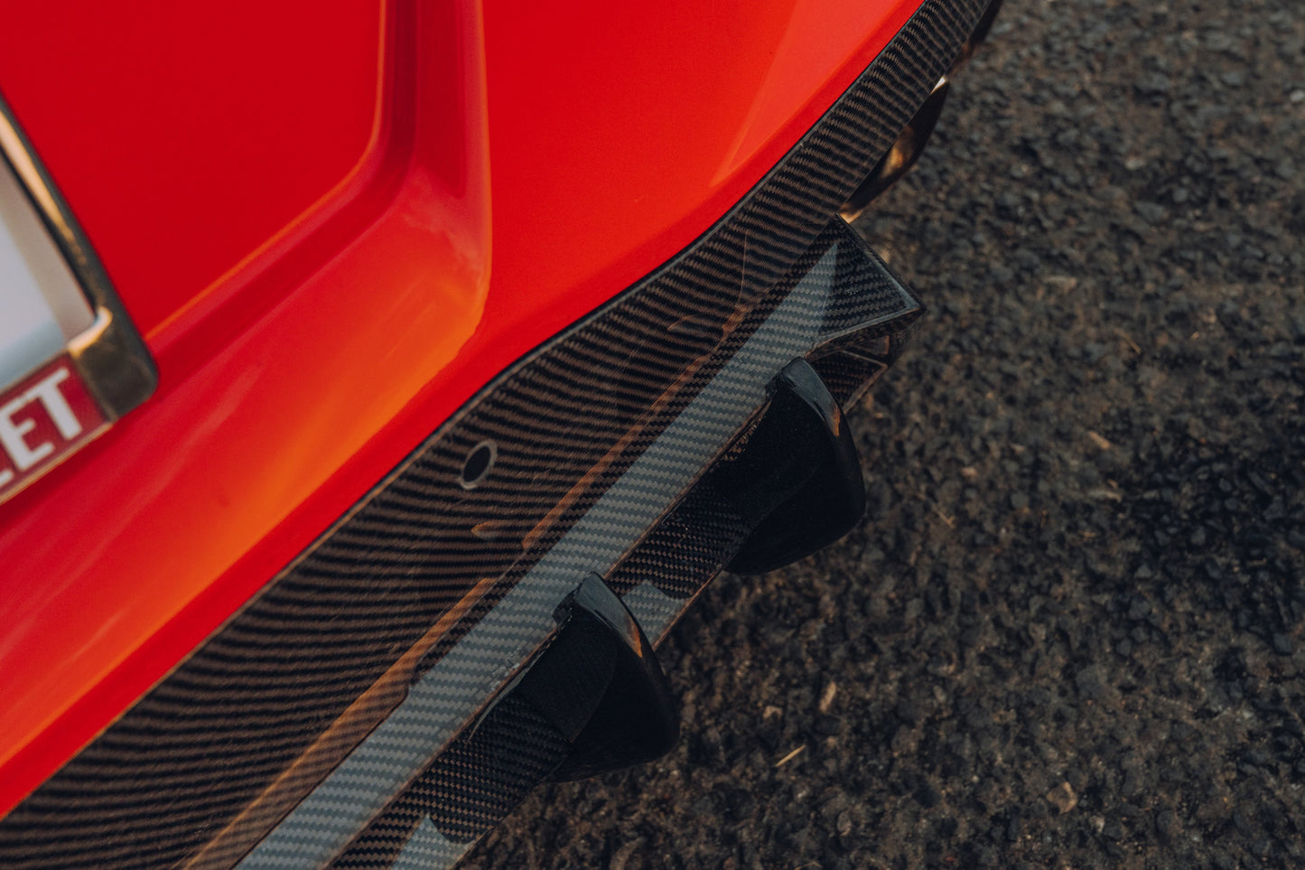 Street Hunter USA C8 Rear Diffuser - Graveyard Performance